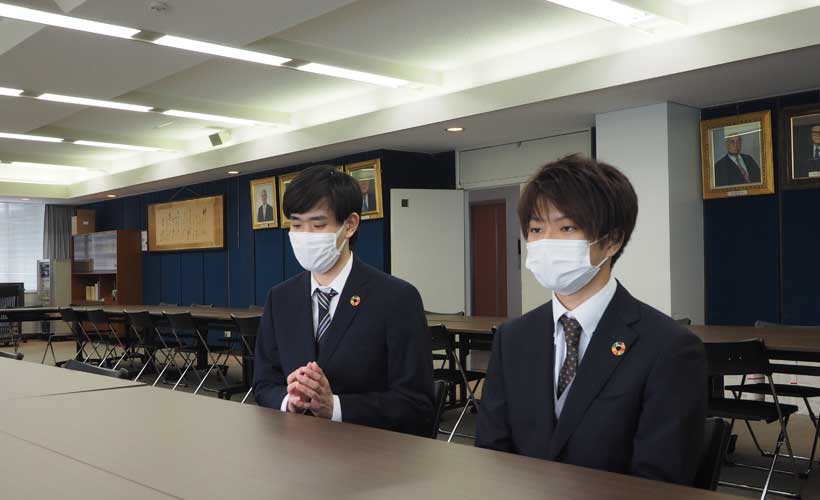 環境経営委員の学生部門代表 インタビュー