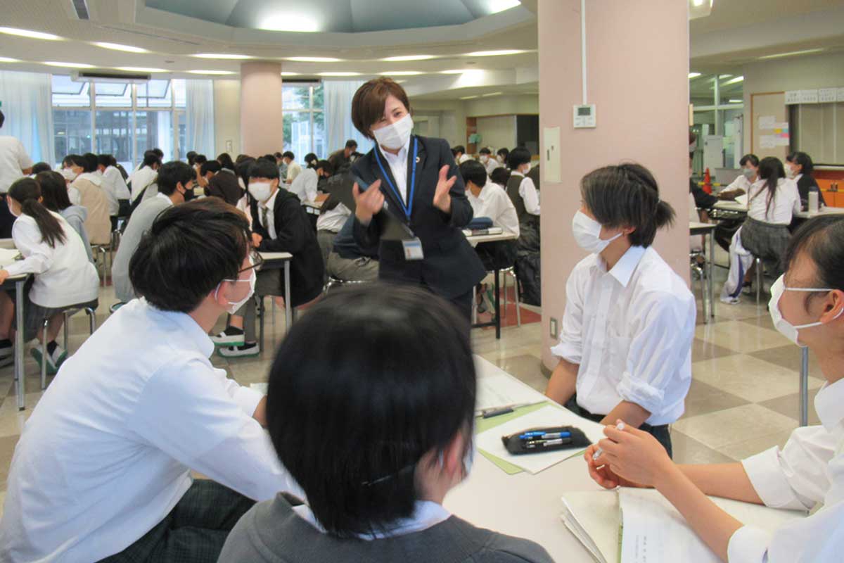 横浜市立戸塚高校のSDGs学習をサポート
