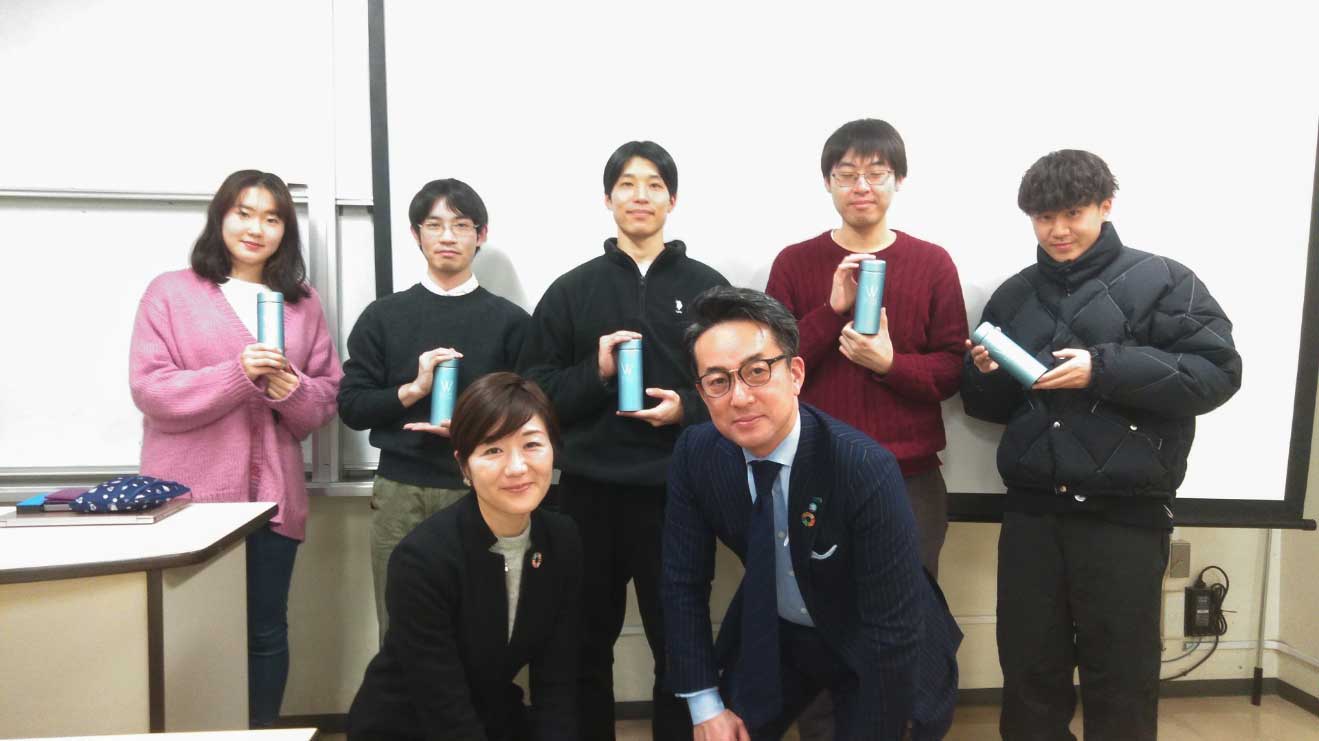 埼玉大学の課題解決型演習においてSDGs出前授業