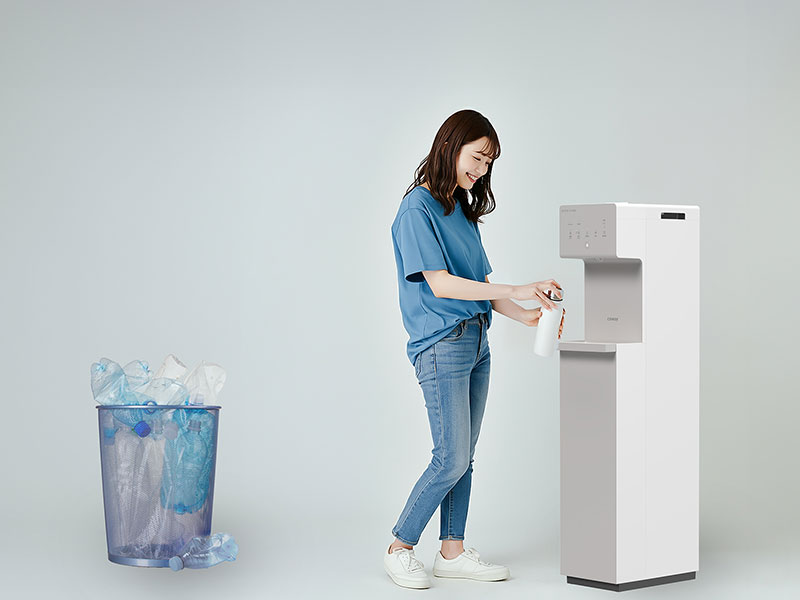 事業を通じたプラスチックごみ削減への貢献